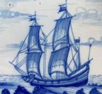 Tegel - Schip : Pinas - J. W. Mijnlieff Utrecht - ca 1880 -, Antiek en Kunst