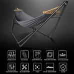 Hangmat Vill - max 255 cm - metalen frame - max 120 kg -, Tuin en Terras, Tuinsets en Loungesets, Verzenden, Nieuw