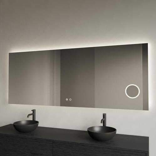 Spiegel Gliss Design Lumin Rechthoekig 160 x 70 cm Incl., Doe-het-zelf en Verbouw, Sanitair, Bad, Nieuw, Ophalen of Verzenden
