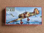 Pioneer 2 3-3004 Fokker D-XXI 1:72 NL DECALS, Hobby en Vrije tijd, Modelbouw | Vliegtuigen en Helikopters, Verzenden, Nieuw