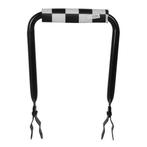 Hooodie Rugsteun Rugleuning  zwart met Black Checkers rugkus, Fietsen en Brommers, Fietsaccessoires | Fietsstoeltjes, Verzenden