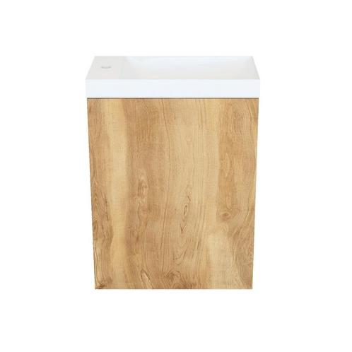 Fonteinkast Natural Oak Arcqua Luna 40x55x28 cm Incl., Doe-het-zelf en Verbouw, Sanitair, Bad, Nieuw, Ophalen of Verzenden
