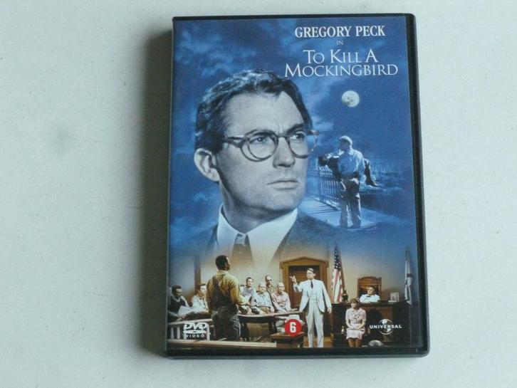 To Kill a Mockingbird - Gregory Peck (DVD), Cd's en Dvd's, Dvd's | Klassiekers, Zo goed als nieuw, Verzenden