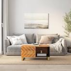 vidaXL Salontafel 80x50x40 cm massief mangohout bruin en, Huis en Inrichting, Tafels | Salontafels, 50 tot 100 cm, Verzenden, Nieuw