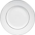 Wedgwood Vera Wang Blanc sur Blanc Ontbijtbord, Huis en Inrichting, Keuken | Servies, Nieuw, Overige materialen, Overige stijlen