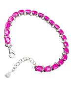 Zonder Minimumprijs - Tennis armband Zilver - 15.96ct. tw.