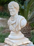 sculptuur, Busto imperatore romano Adriano - 43 cm - Steen, Antiek en Kunst