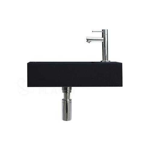 Sani Royal Quartz Zwart Fonteinset met Kraan,, Tuin en Terras, Waterpartijen en Fonteinen