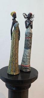 Afrikaanse kunst Nigeriaanse dames. - Kunsthars - Zambia -