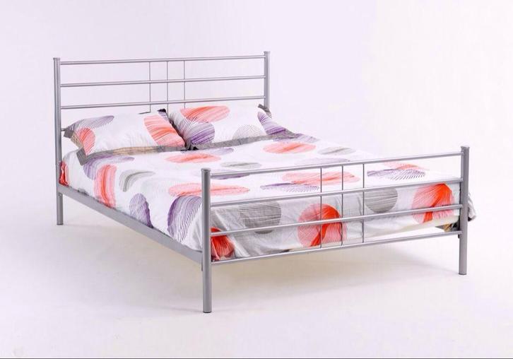 Bedframe tweepersoons metaal NICK - diverse maten, Huis en Inrichting, Slaapkamer | Bedden, Nieuw, Verzenden