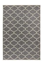 Sisal Vloerkleed | Casa | Geometrisch | Zilver | 60x110 cm, Verzenden, Nieuw