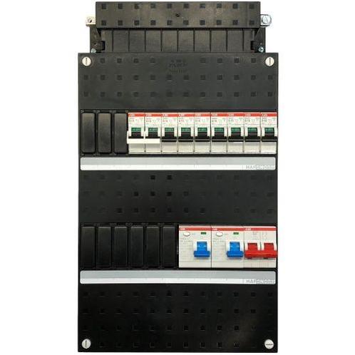 ABB groepenkast 7 groepen, 2 aardlekschakelaars, 1, Doe-het-zelf en Verbouw, Elektra en Kabels, Nieuw, Ophalen of Verzenden