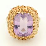 Ring - 14 karaat Geel goud Spinel, Sieraden, Tassen en Uiterlijk, Ringen, Nieuw