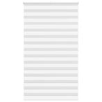 vidaXL Zebra rolgordijn 125x200 cm stofbreedte 120,9cm, Verzenden, Nieuw, Wit