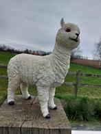 Beeld, Alpacca ecru - 41 cm - polyresin