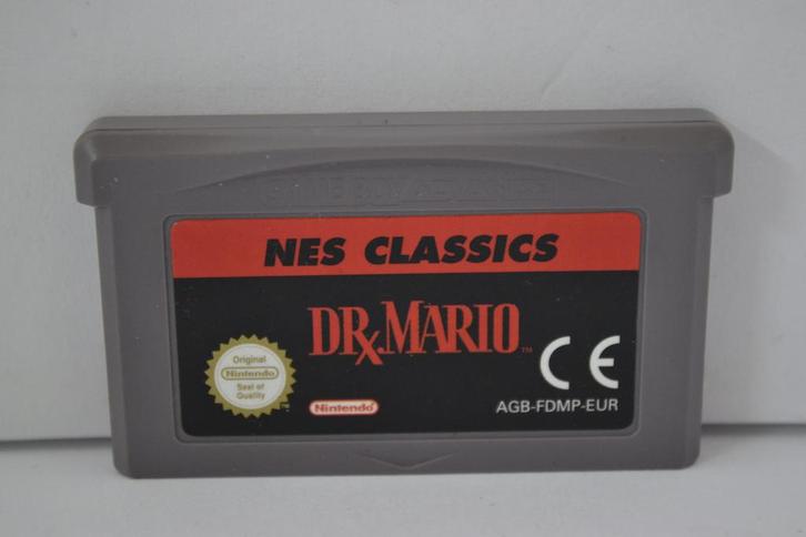 Dr. Mario - NES Classics (GBA EUR), Spelcomputers en Games, Games | Nintendo Game Boy, 1 speler, Zo goed als nieuw, Verzenden
