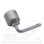 Eindstuk voor borststang / bilstang - Universeel - haaks, Dieren en Toebehoren, Paarden en Pony's | Trailers en Aanhangwagens