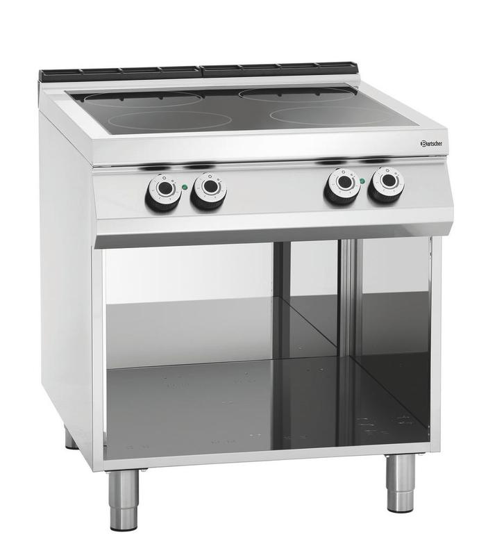 Bartscher Keramisch Fornuis 900 Master | 4 Kookzones | 16 kW, Zakelijke goederen, Horeca | Keukenapparatuur, Nieuw in verpakking