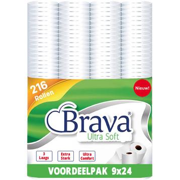 Voordeelverpakking: 216 Rollen - 3 Laags - Ultra Soft beschikbaar voor biedingen