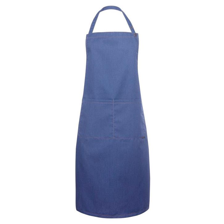 GGM Gastro | (6 stuks) KARLOWSKY | Slabbenschort Denim |, Huis en Inrichting, Keuken | Textiel, Blauw, Nieuw, Schort, Verzenden