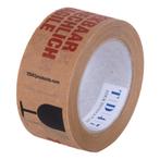 TD47 Verpakkingstape Papier Breekbaar / Fragile / Zerbrechli, Verzenden