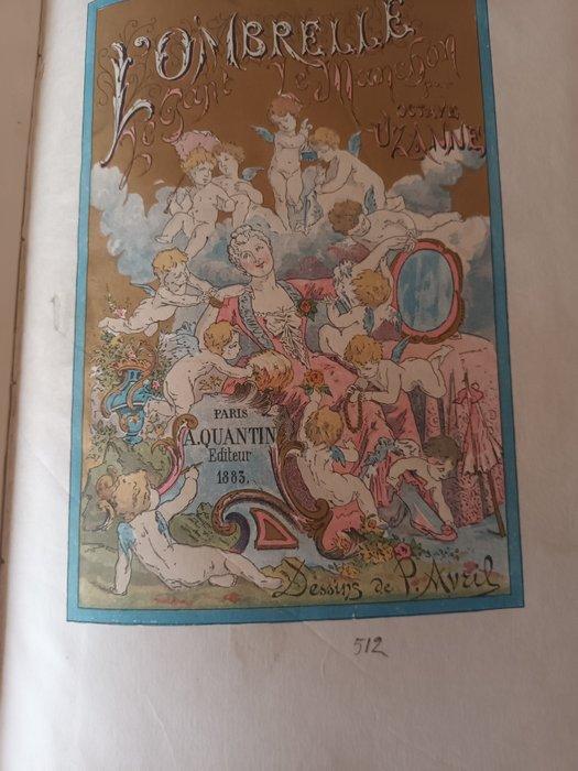 Octave Uzanne/Paul Avril - LOMBRELLE , Le GANT , Le MANCHON, Antiek en Kunst, Antiek | Boeken en Bijbels
