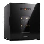 Wijnkoelkast 16 Flessen Stille Wijnkoeler Zwart Klimaatkast, Witgoed en Apparatuur, Refurbished, Ophalen of Verzenden, Minder dan 75 liter