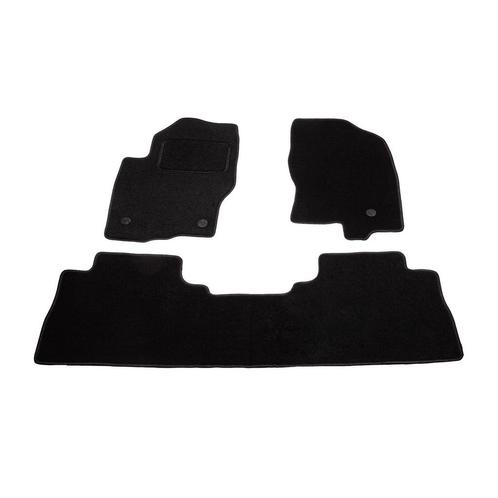 Automatten - Nissan Navara (D40) 2004-2014 - zwart stof, Auto-onderdelen, Interieur en Bekleding, Nieuw, Verzenden