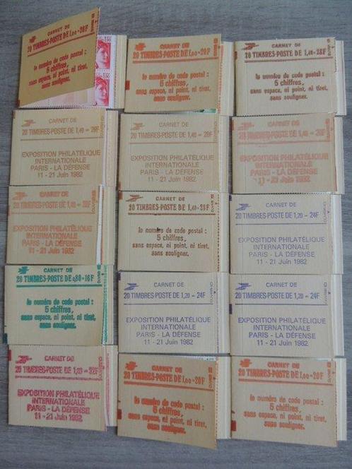 Frankrijk - Lot van 106 complete notitieboekjes / Bequet /, Postzegels en Munten, Postzegels | Europa | Frankrijk