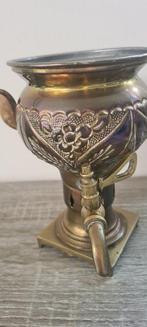 Samovar - Koper - Russische antieke Samovar, Antiek en Kunst