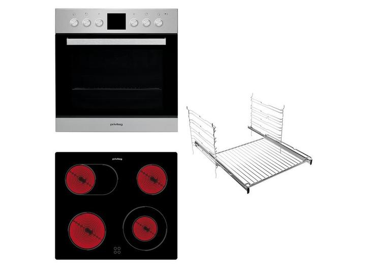 Privileg Pv 510 In Kookset Bestaand Uit Inbouw Oven En, Witgoed en Apparatuur, Ovens, Nieuw, Ophalen of Verzenden