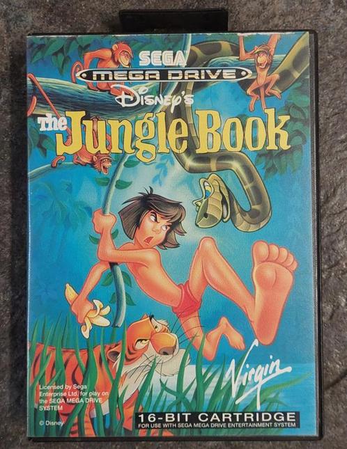 Disney the Jungle Book zonder boekje (Sega Mega Drive, Spelcomputers en Games, Games | Sega, Zo goed als nieuw, Ophalen of Verzenden