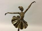 sculptuur, Ballerina - 31 cm - Brons, Antiek en Kunst