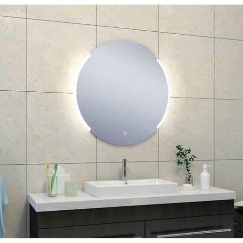 Badkamerspiegel BWS Circle LED Verlichting Condensvrij 60 cm, Doe-het-zelf en Verbouw, Sanitair, Bad, Nieuw, Ophalen of Verzenden