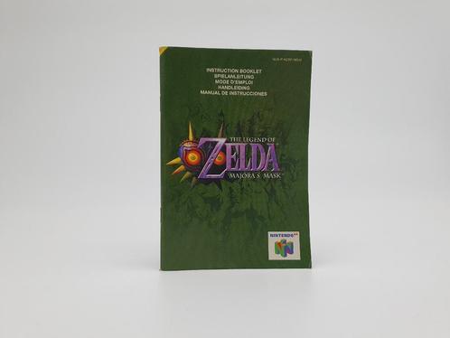 Legend of Zelda Majora’s Mask N64 handleiding, Spelcomputers en Games, Games | Nintendo 64, Nieuw