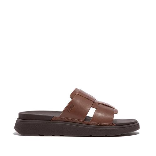 -0% FitFlop  FitFlop Gen-ff mens leather fishmerman slides, Kleding | Dames, Schoenen, Slippers, Bruin, Nieuw, Verzenden