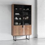 *WOONWINKEL* DTP Home Odeon Vitrinekast Van Teakhout, Huis en Inrichting, Verzenden, Nieuw