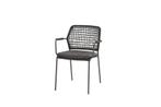 Taste by 4 Seasons Barista stapelbare tuinstoel antraciet |, Tuin en Terras, Tuinsets en Loungesets, Ophalen of Verzenden, Nieuw