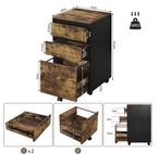 Mobiele Archiefkast met 3 Laden – Kantoor Ladekast op Wie, Verzenden, Nieuw in verpakking