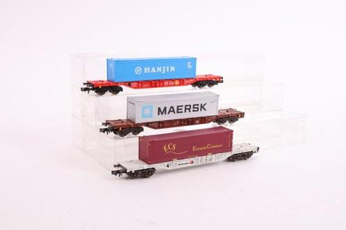 Fleischmann N - 8244K/8245K/8251K - Modeltrein goederenwagon, Hobby en Vrije tijd, Modeltreinen | N-Spoor