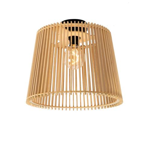 Landelijke buiten plafondlamp hout IP44 - Jayla, Huis en Inrichting, Lampen | Plafondlampen