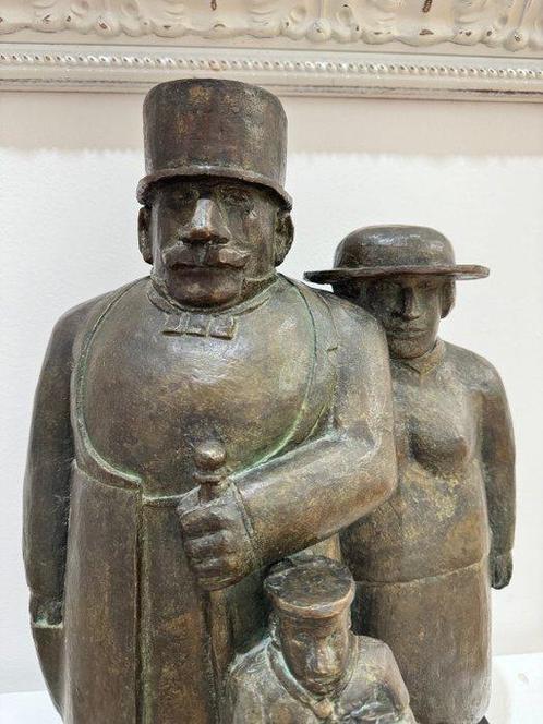 Franz Borghese (1941-2005) - La famiglia II, Antiek en Kunst, Antiek | Overige Antiek