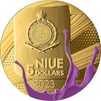 Niue. 5 Dollars 2023 Pop Art - Mona Lisa, 2 Oz (.999) Proof
