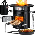 KESSER® Raket Stove - Gietijzer Grillpan - Dutch Oven - RVS, Verzenden, Zo goed als nieuw