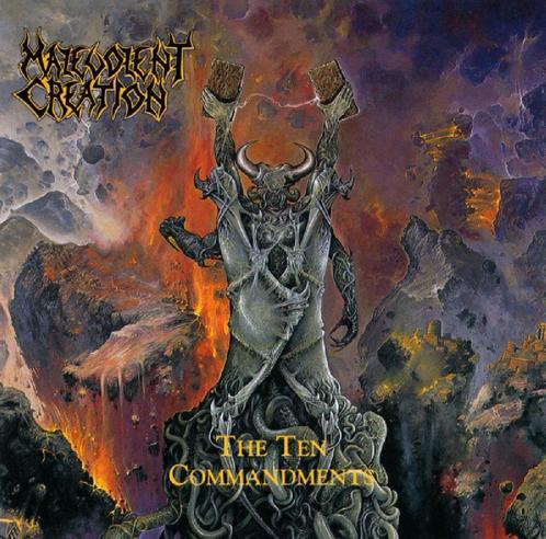 cd - Malevolent Creation - The Ten Commandments, Cd's en Dvd's, Cd's | Overige Cd's, Zo goed als nieuw, Verzenden