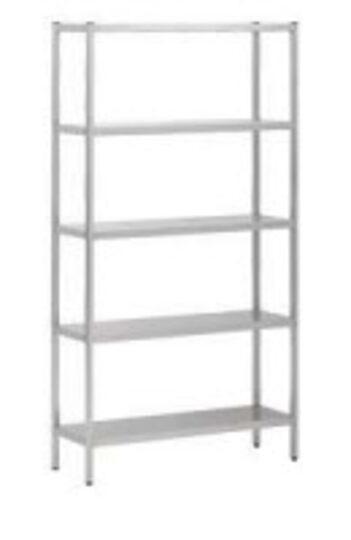 Pannenrek, 1000x400x1800 mm, 5 schappen, Zakelijke goederen, Horeca | Overige, Verzenden