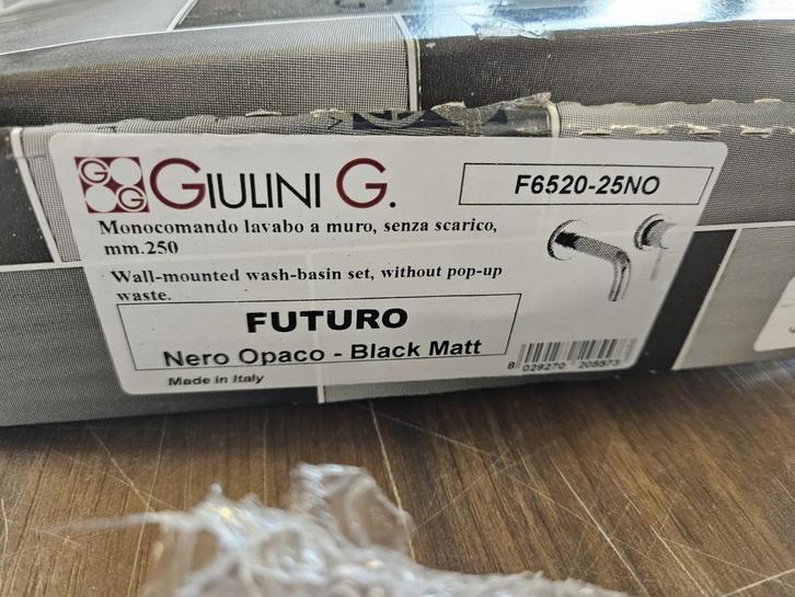 Giulini Giovanni Futuro wastafelkraan, verborgen uitloop, 25, Doe-het-zelf en Verbouw, Sanitair, Kraan, Nieuw, Ophalen of Verzenden