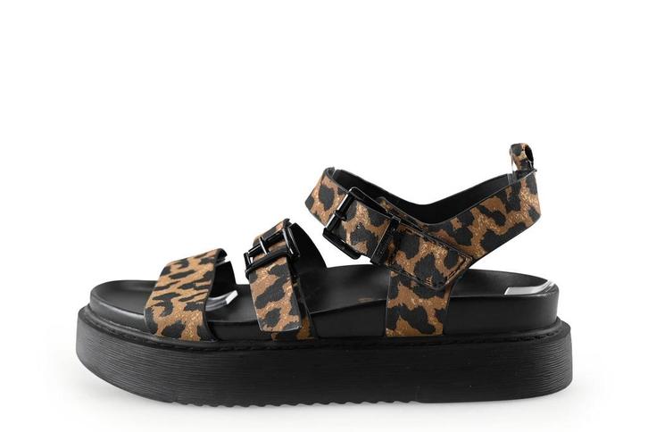 Tamaris Slippers in maat 38 Panter, Kleding | Dames, Schoenen, Overige kleuren, Zo goed als nieuw, Slippers, Verzenden