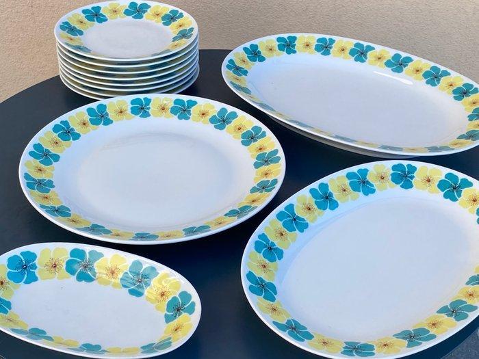 Richard Ginori - Tafelservies (12) - floreaal - Porselein -, Antiek en Kunst, Antiek | Meubels | Tafels
