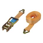 ProPlus Spanband met ratel - 2 haken - 8 meter - 2500 kg..., Ophalen of Verzenden, Nieuw